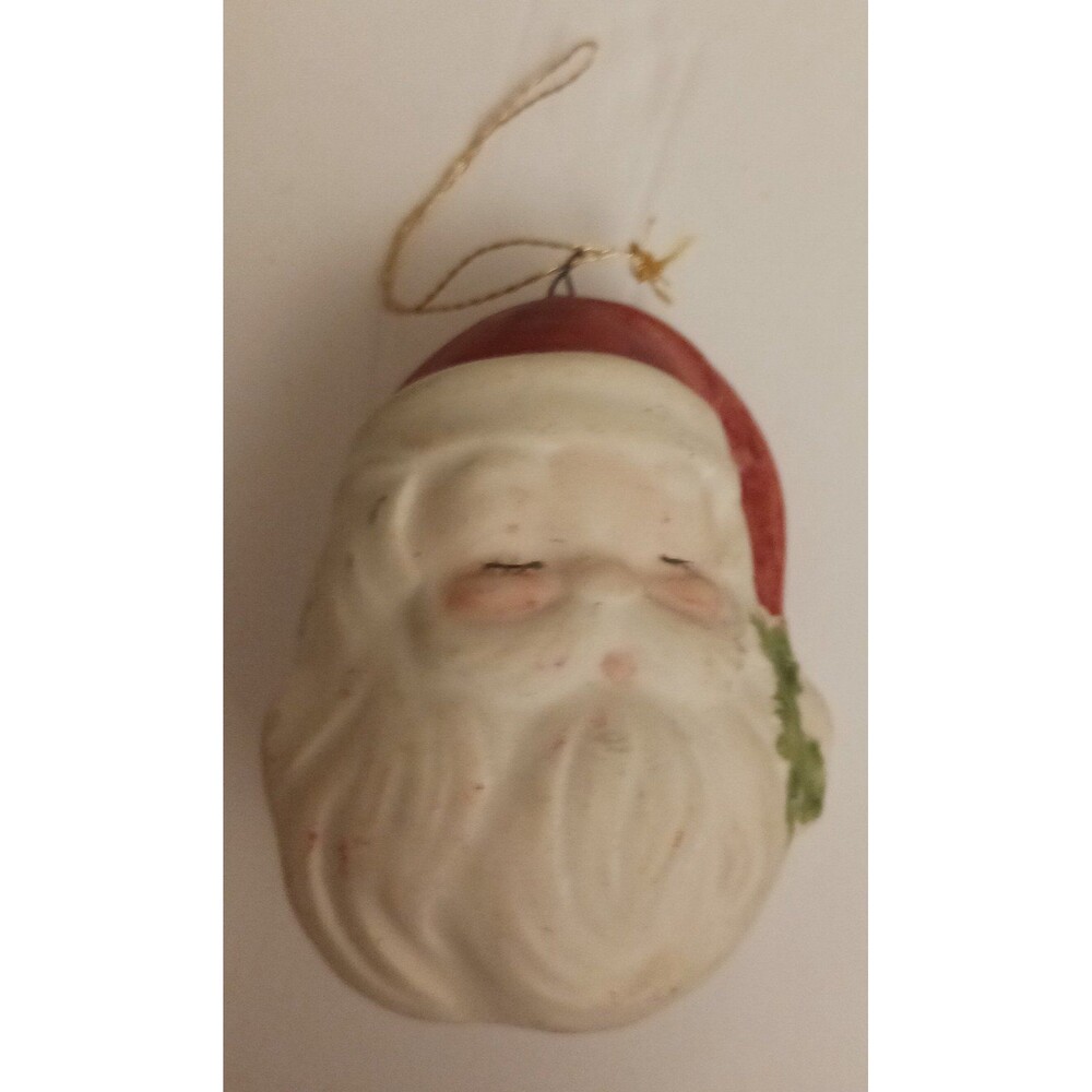 Lot of 9 Different Eclectic Santa Christmas Ornaments - Picture 6 of 11